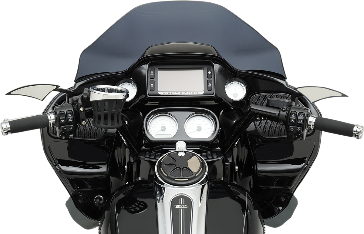Trask V-Line +2" Black Handlebar for 2015-2022 Harley Davidson Road Glide FLTR