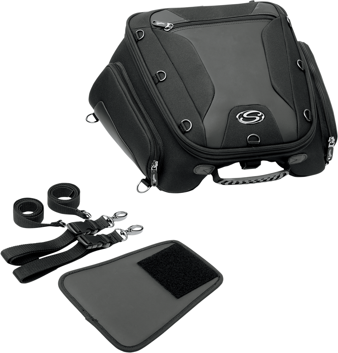Saddlemen Adventure Series Textile Sport Tunnel Trunk Motorcycle Luggage Bag