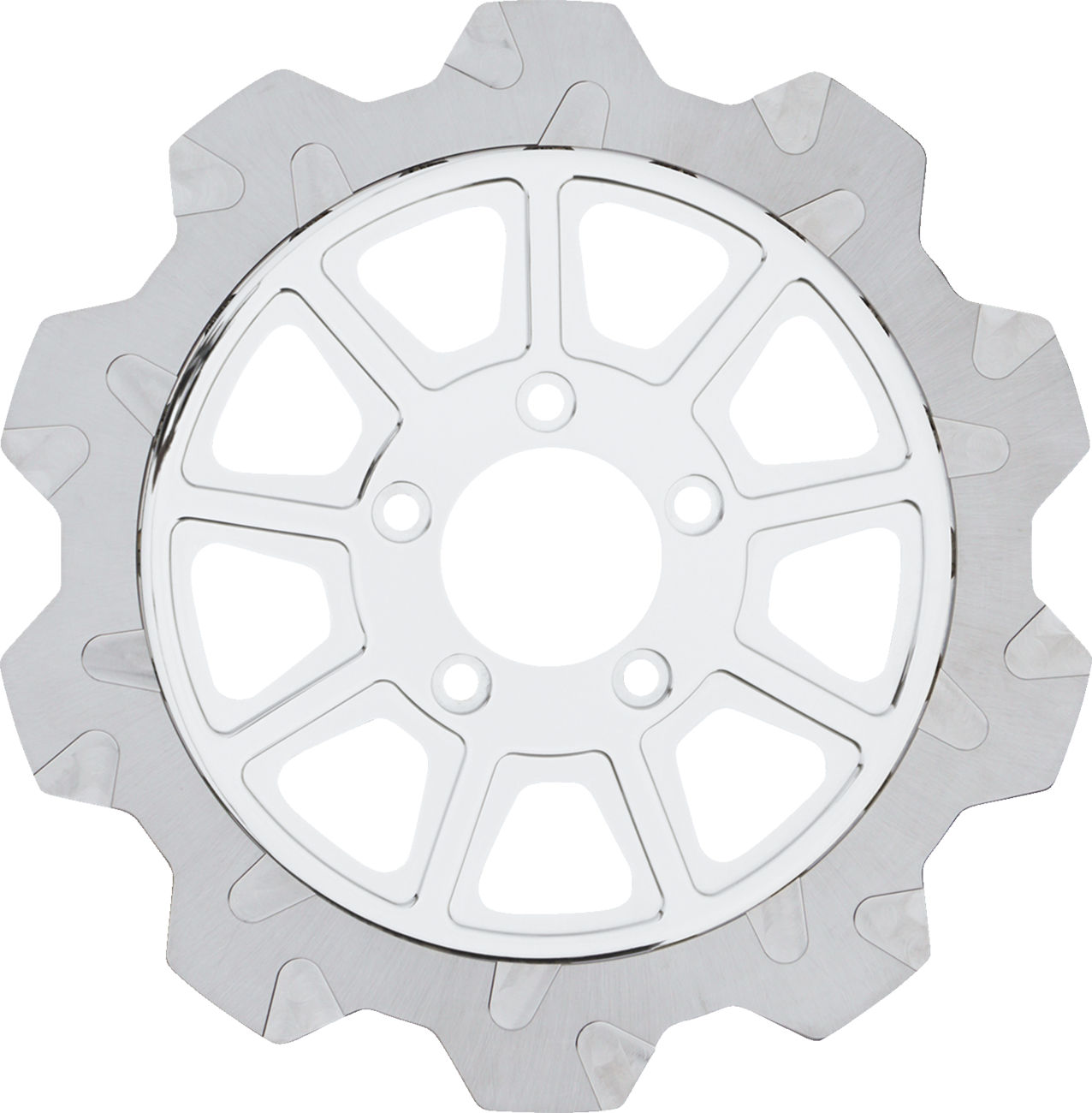 Lyndall Racing Crown Cut 9 Spoke Rear Brake Rotor for 2000-2023 Harley Davidson