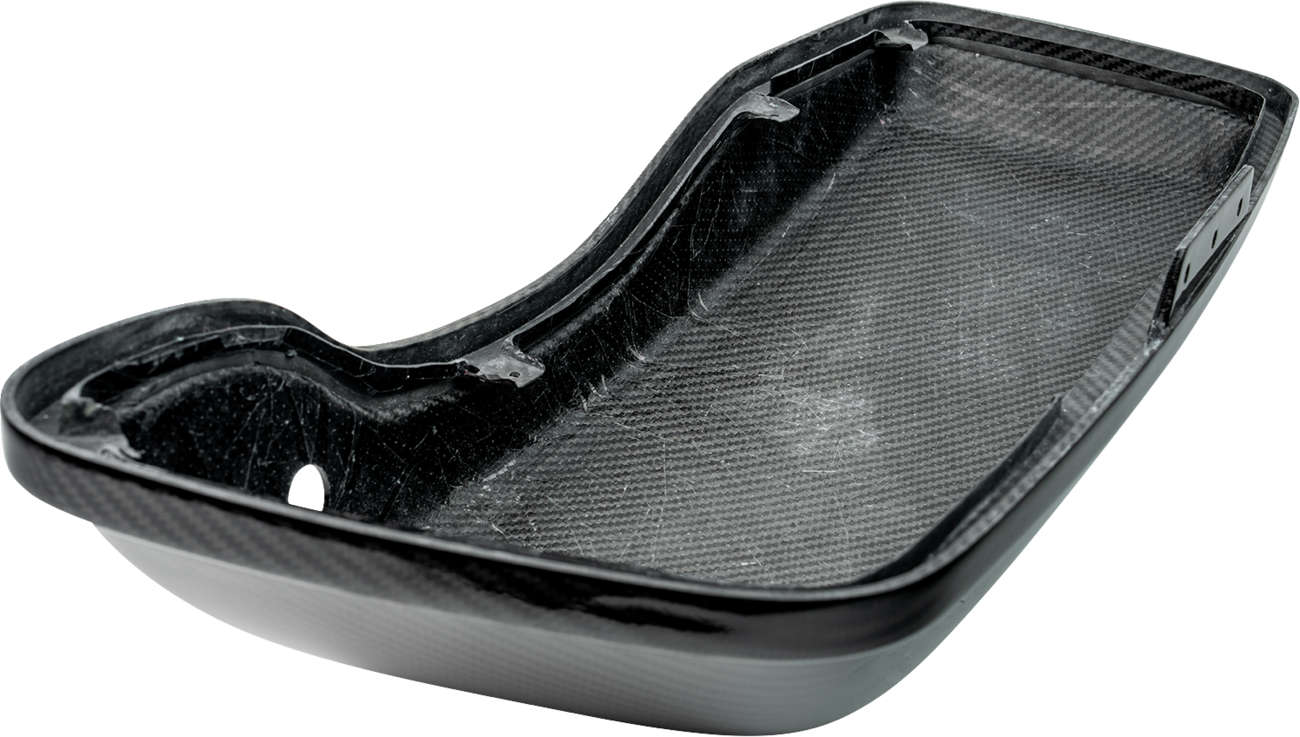 Slyfox Carbon Fiber Gloss Saddlebag Lids for 2014-2024 Harley Touring FLT FLH