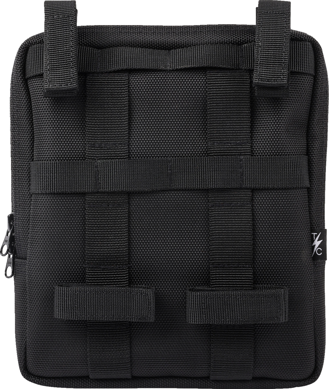 Thrashin Slim Black Motorcycle Handlebar Riser Storage Bag for Harley Davidson