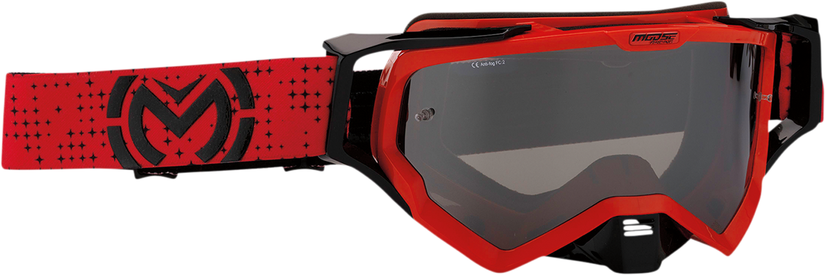 Moose Racing XCR Pro Stars Unisex ATV MX Dirt Bike Riding Motocross Goggles