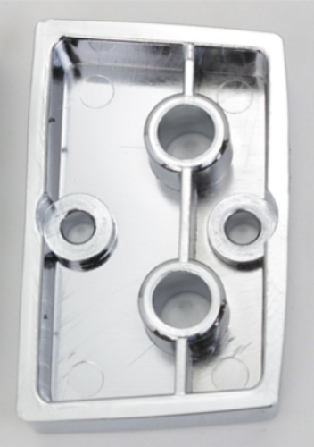 VTwin Chrome Single Motorcycle Tour Pack Latch Spacer 1985-06 Harley Touring FLT