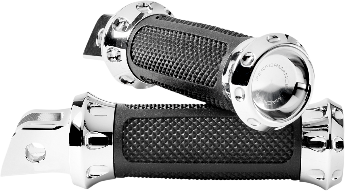 Performance Machine Over Drive Driver Foot Pegs 2018-2020 Harley Softail FLFB