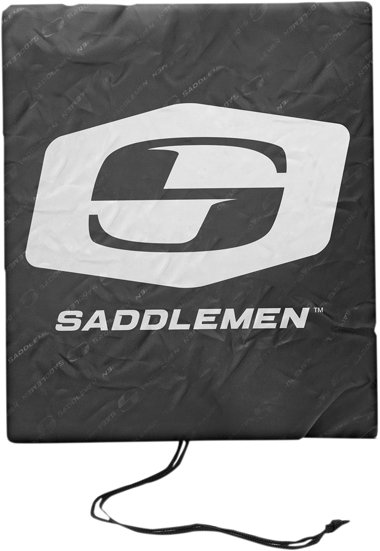 Saddlemen Black Textile Mesh R1300LXE Tactical Motorcycle Rack Bag for Harley