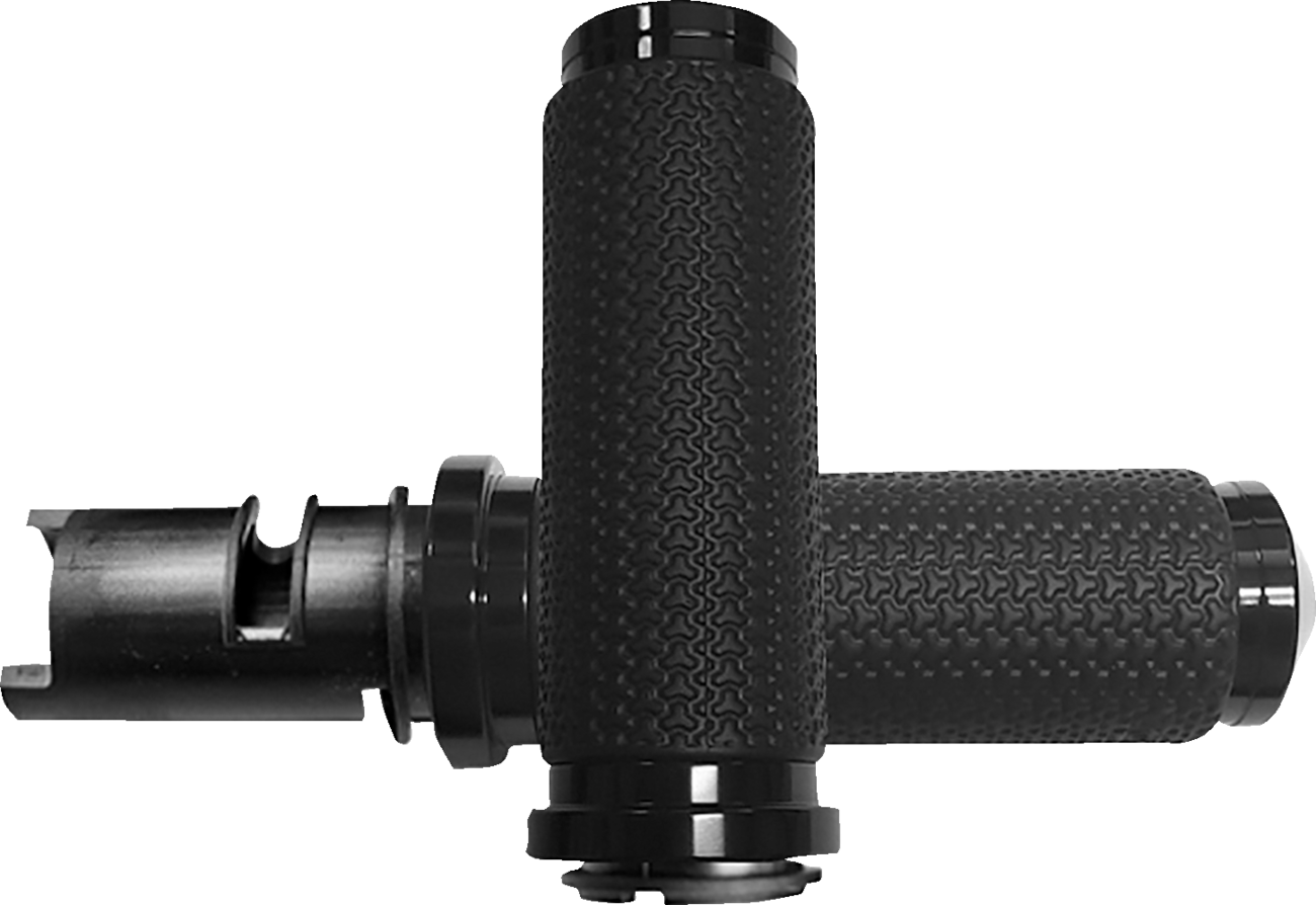 Avon Memory Foam Black TBW Handlebar Grips for 2023-2025 Harley Touring Softail