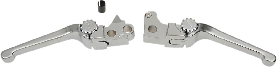 PSR Chrome Anthem Adjustable Clutch Brake Hand Lever Set 2003-12 Harley Touring