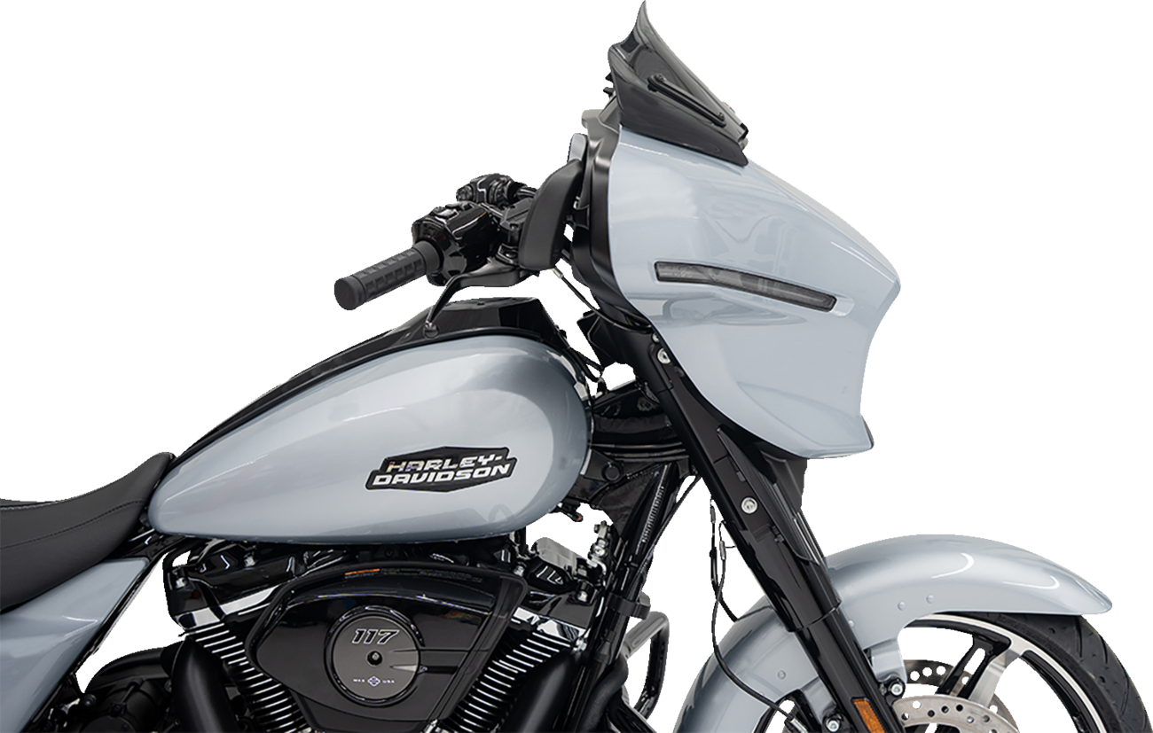 Klock Werks Flare 8" Black Windshield fits 2023-2025 Harley Street Glide FLHX