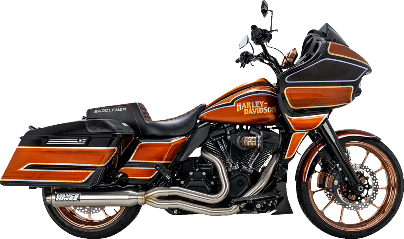 Vance & Hines Super Sport 2-1 Exhaust System for 2017-2024 Harley Touring M8