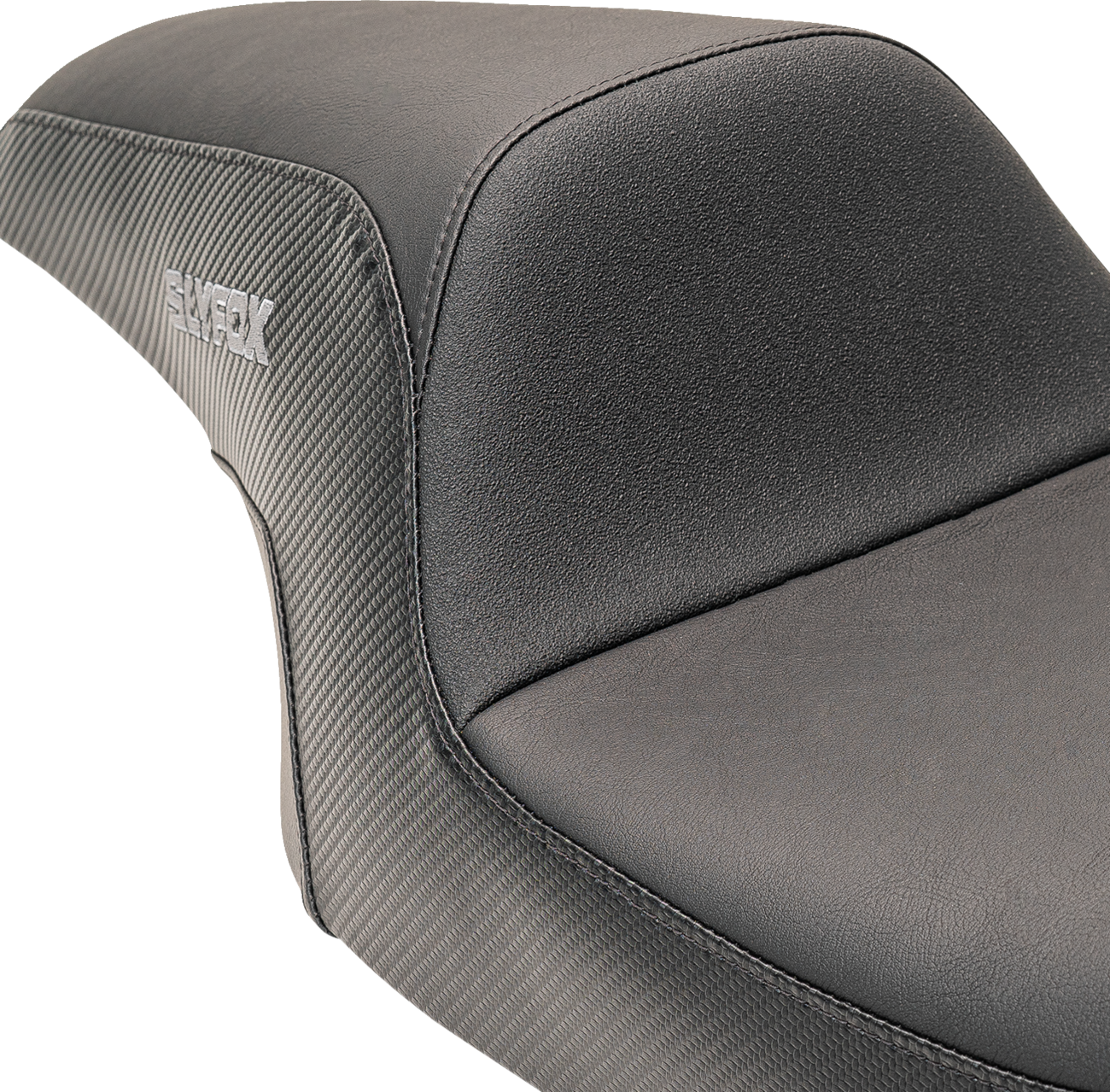 Slyfox Smooth Carbon Fiber Seat fits 2008-2024 Harley Electra Road Street Glide