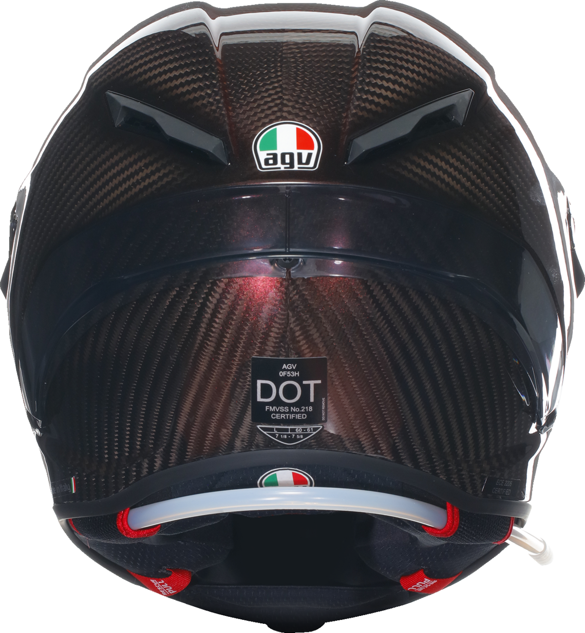 AGV Pista GP RR Red Carbon Fiber Adult Motorcycle Street Racing Full Face Helmet