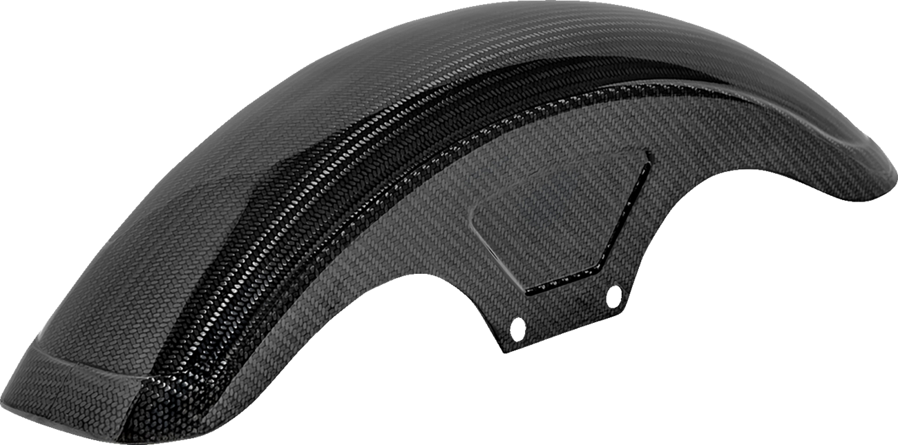 Saddlemen Carbon Fiber Gloss Front Fender fits 1986-2022 Harley Dyna Sportster