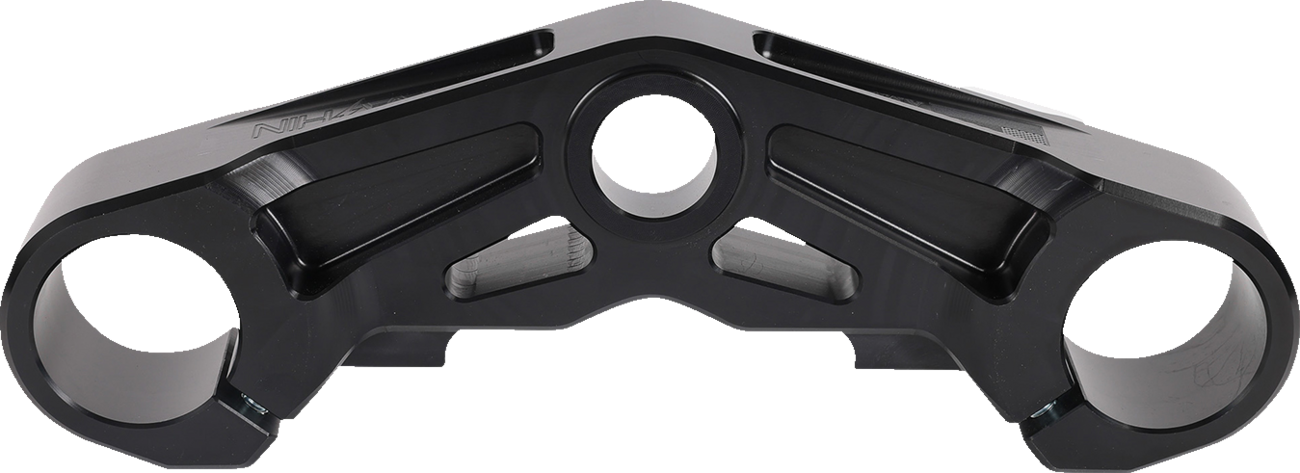 Thrashin Supply Black Bottom Triple Tree for 2024 Harley Road Glide FLTRX