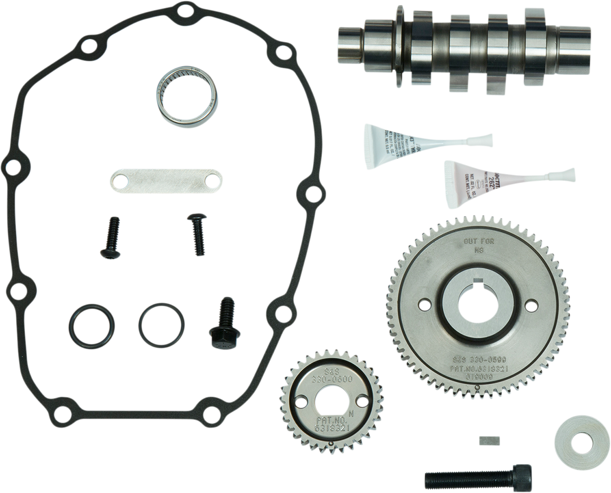 S&S Motorcycle 540 Gear Drive Camshaft Kit 17-20 Harley M8 Touring Softail FLHX