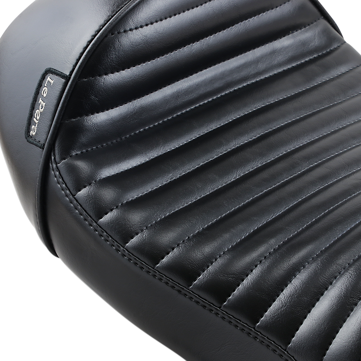 Le Pera Stubs Cafe Pleated Solo Seat fits 2008-2024 Harley Touring LK-427PT