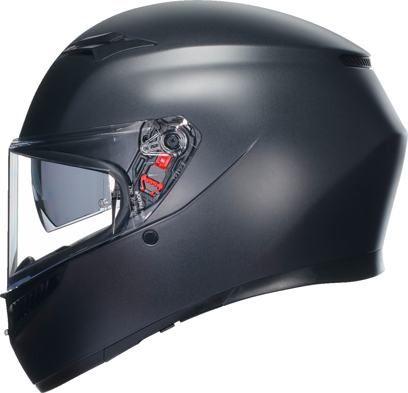 AGV K3 Mono Matte Black Unisex Adult Motorcycle Street Race Full Face Helmet