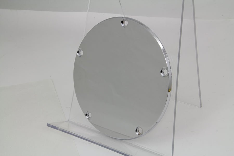 VTwin Chrome 5 Hole Motorcycle Derby Cover 1999-2018 Harley Touring FXST FLT FXD