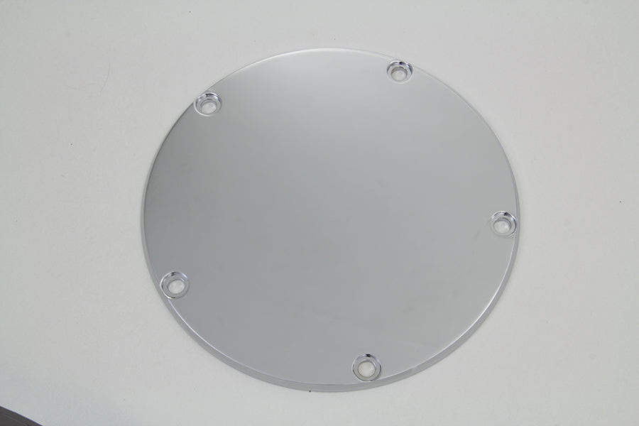 VTwin Chrome 5 Hole Motorcycle Derby Cover 1999-2018 Harley Touring FXST FLT FXD