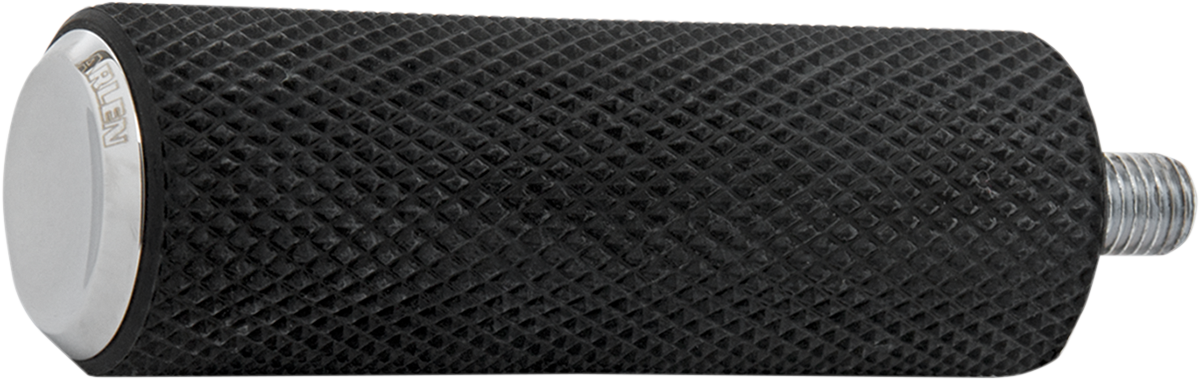 Arlen Ness Fusion Black Chrome Knurled Motorcycle Shift Peg for Harley Davidson