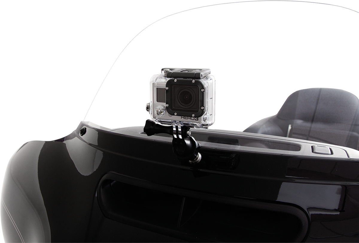 Ciro Black Motorcycle Go Pro Camera Mount fits Harley Davidson