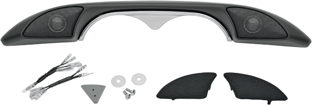 Hogtunes Hogpod Fiaring Dash Trim Tweeter Speaker Pod for 1998-13 Harley Touring