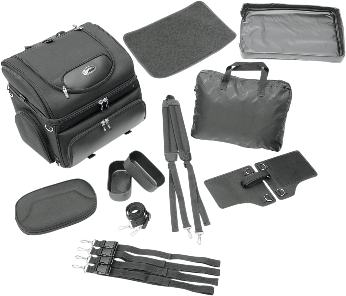 Saddlemen Universal Pet Voyager Luggage Carrier for Harley Davidson Motorcycle