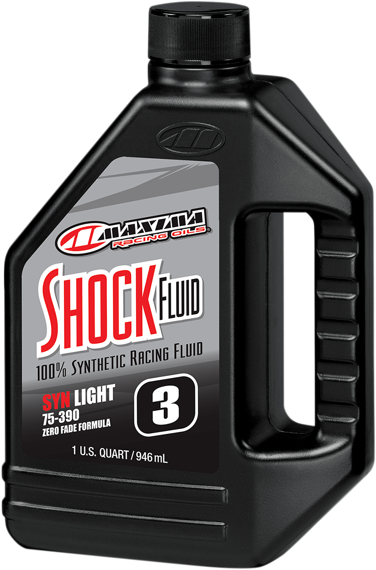 Maxima Racing 3W Fully Synthetic ATV Side by Side Off Road Motorcycle Shock Oil