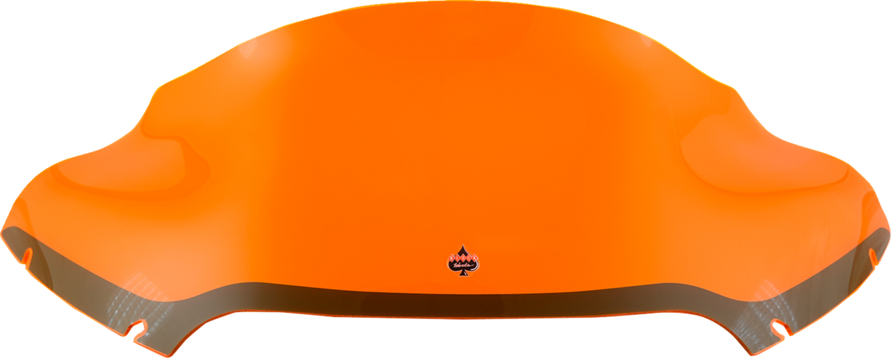 Klock Werks Kolor Flare 9" Orange Ice Windshield fits 2015-23 Harley Road Glide