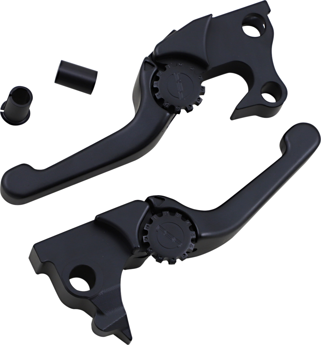PSR Black Anthem Shorty Adjustable Clutch Brake Lever Set for 2010-2022 Harley