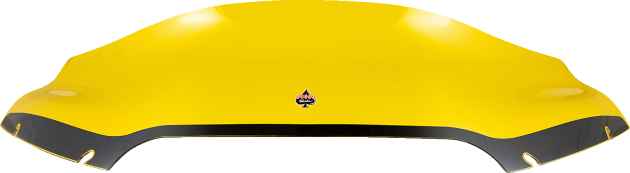 Klock Werks Kolor Flare 6" Yellow Windshield fits 2015-2023 Harley Road Glide