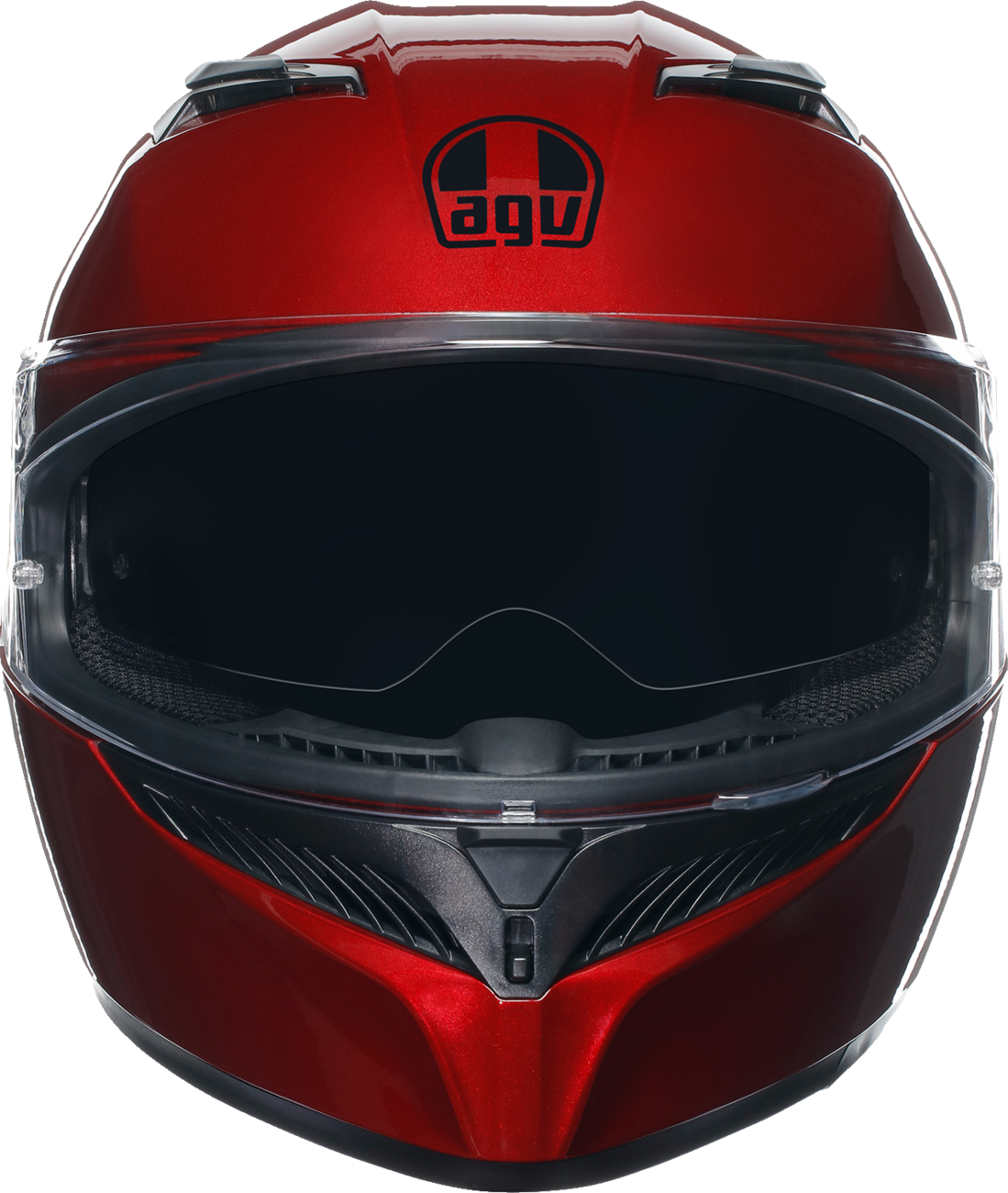AGV K3 Mono Competizione Red Unisex Adult Motorcycle Street Full Face Helmet