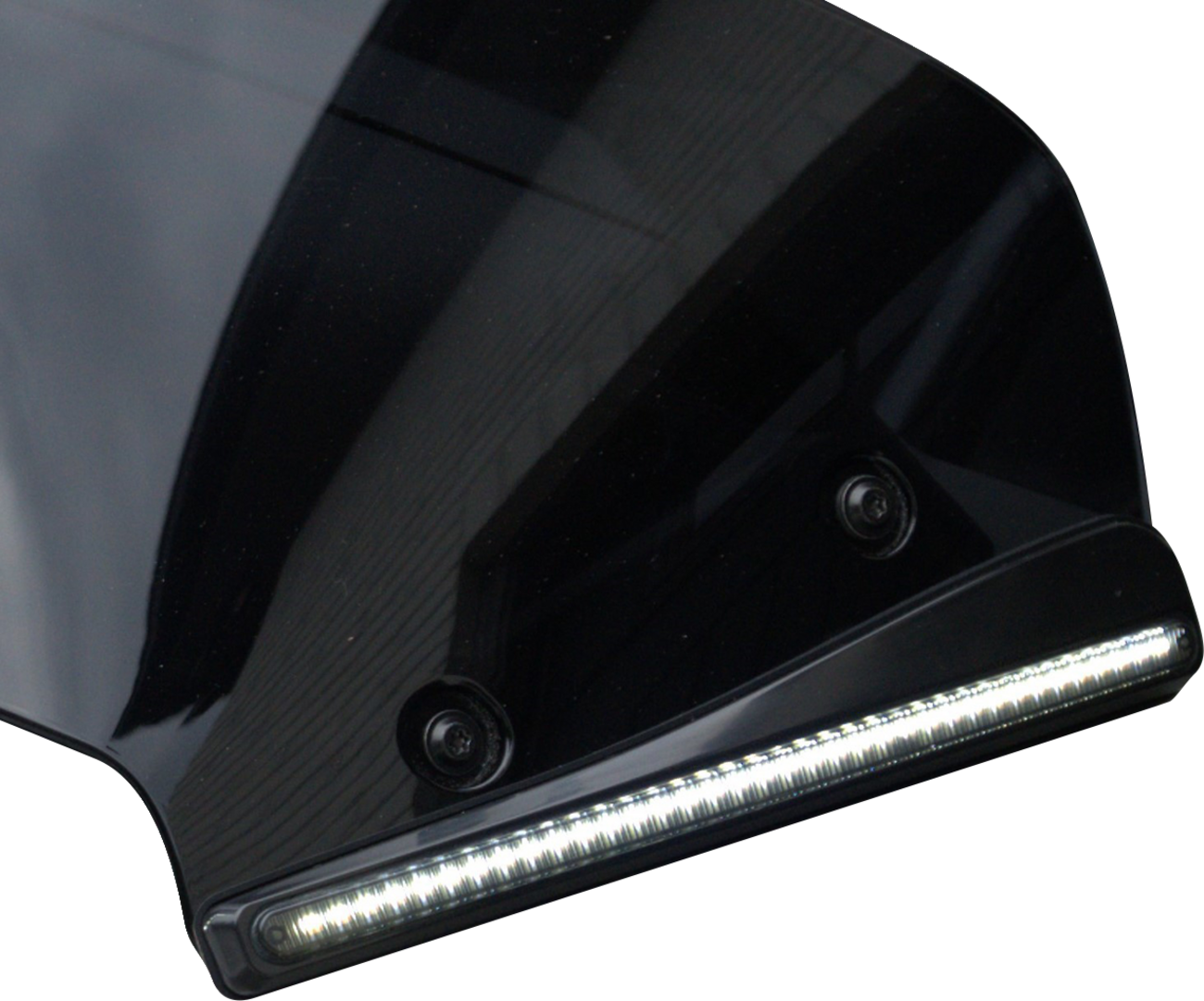 Custom Dynamics Smoke LED Windshield Trim Lights for 2023-2025 Harley Road Glide