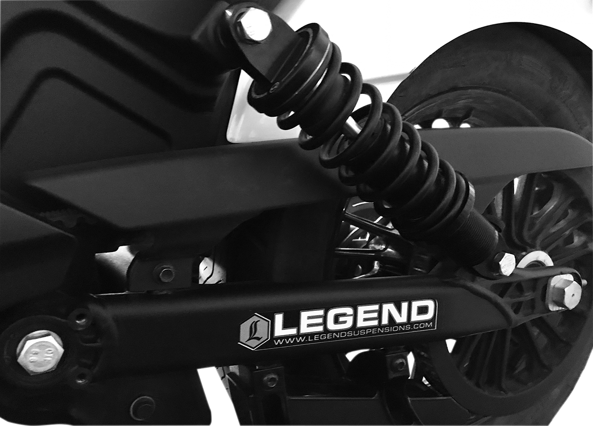 Legend Revo-A Rear Coil Shocks 2015-2022 Indian Scout Bobber ABS Sixty Twenty