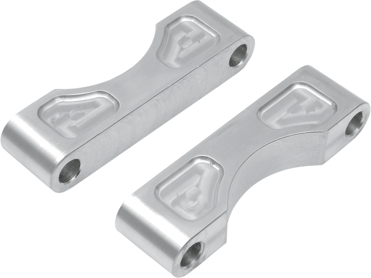 Klock Werks Hugger Satin 21" Motorcycle Fender Blocks 1984-2013 Harley Touring