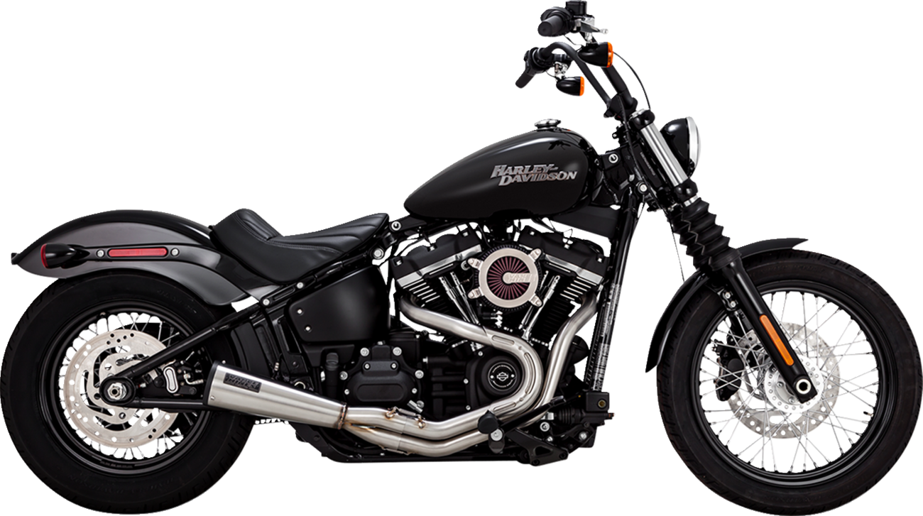 Vance & Hines 2-1 Upsweep Brushed Exhaust for 2018-2024 Harley Softail 27323