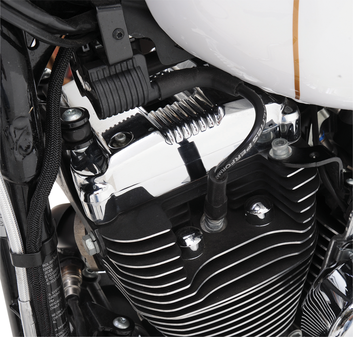 Drag Specialties Black 8.8mm Spark Plug Wires 2007-2022 Harley Sportster Iron