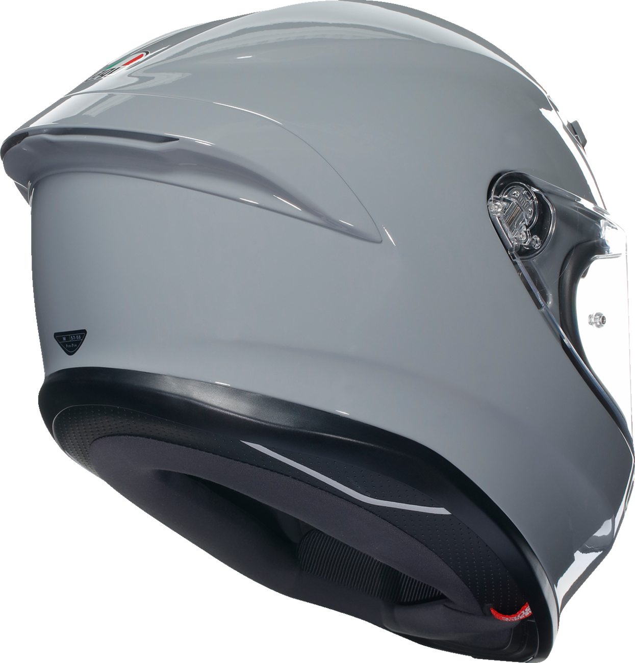 AGV K6 S Solid Nardo Gray Unisex Adult Motorcycle Street Full Face Helmet