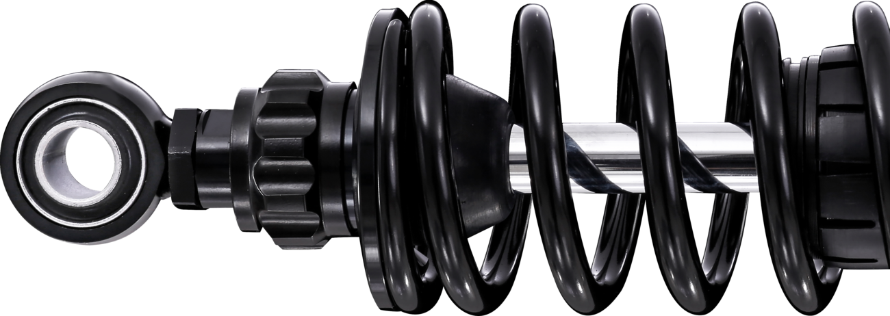 Ohlins HD 772S2 Twin 13" STX36 Blackline Rear Shocks for 1990-24 Harley Touring
