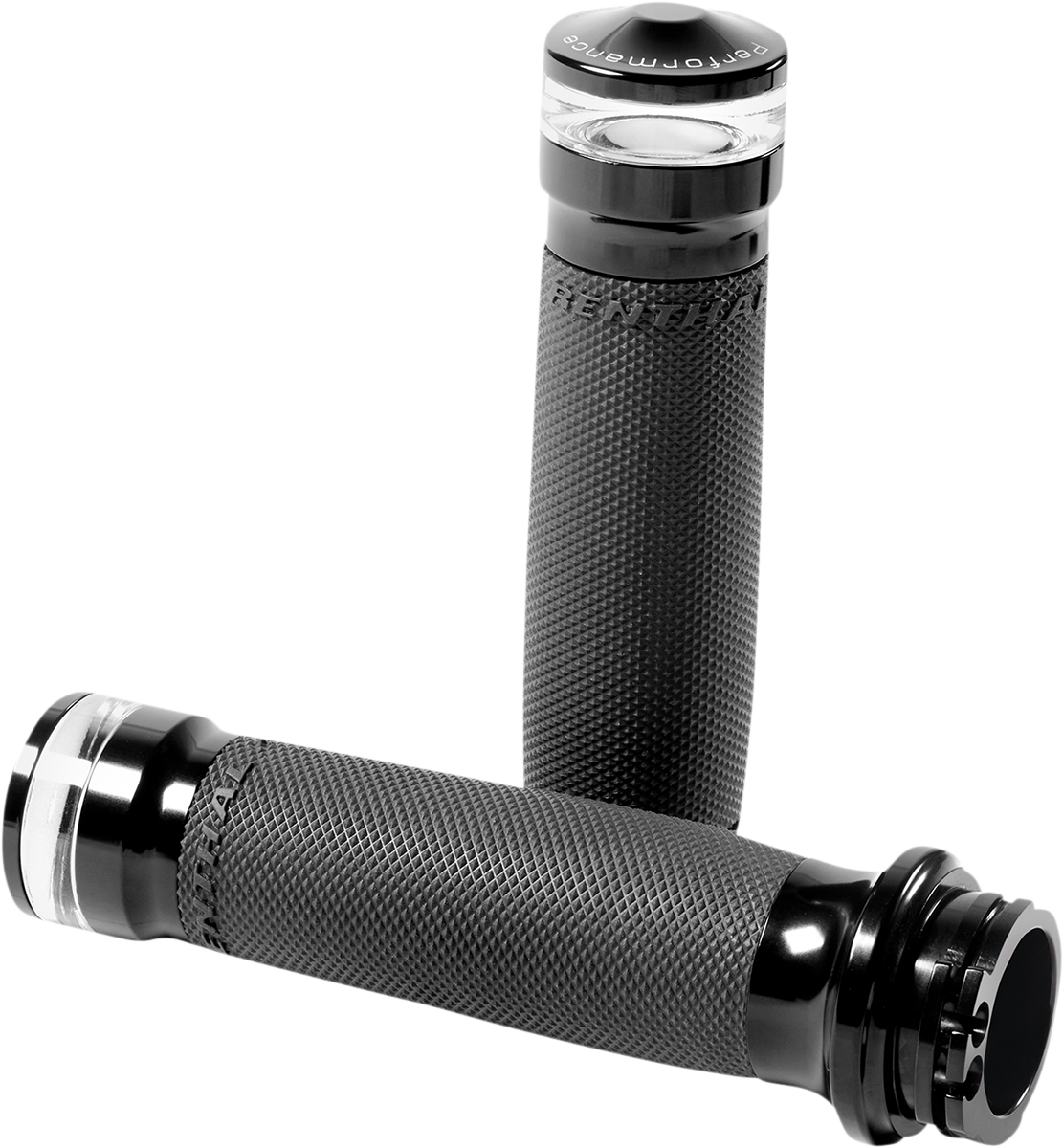 Performance Machine Black Vision LED Turn Signal Hand Grips 1986-2022 Harley