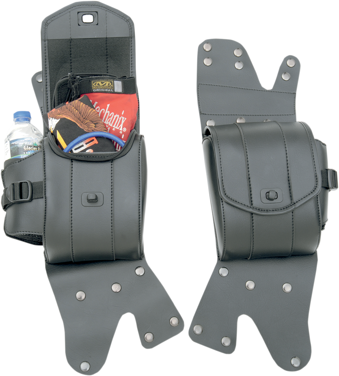 Saddlemen Twist Lock Saddlebag Pouches Drink Cup Holder 1984-2022 Harley Touring