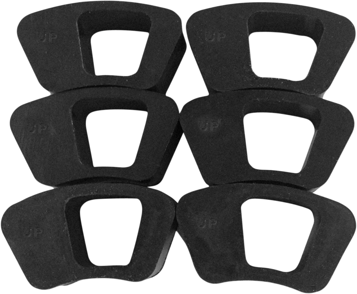 RC Components Black Rear Motorcycle Cush Drive Dampeners for Harley Davidson