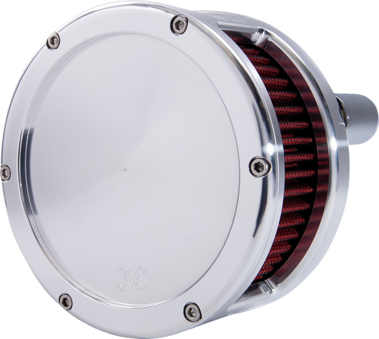 Feuling BA Series Solid Raw Red Air Cleaner Kit 2017-2024 Harley Touring Softail