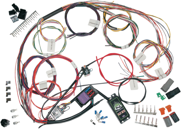 Namz Custom Complete Motorcycle Wire Harness fits Harley Davidson