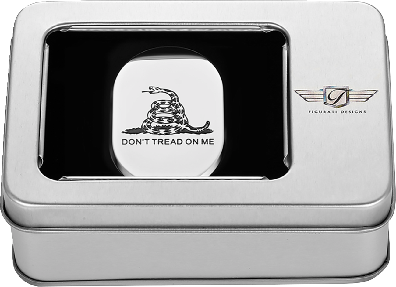 Figurati Don't Thread On Me Left Side Antenna Insert 2009-23 Harley Touring FLHX