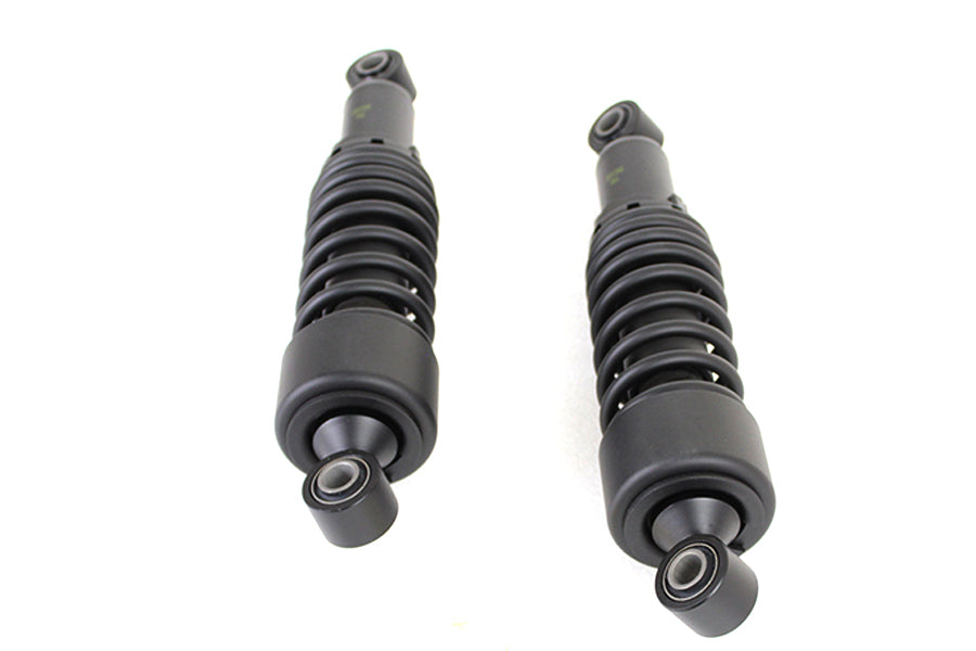 VTwin Dura AEE Black 12" Rear Shocks 1995-2016 Harley Touring FLHR FLHX FLTR
