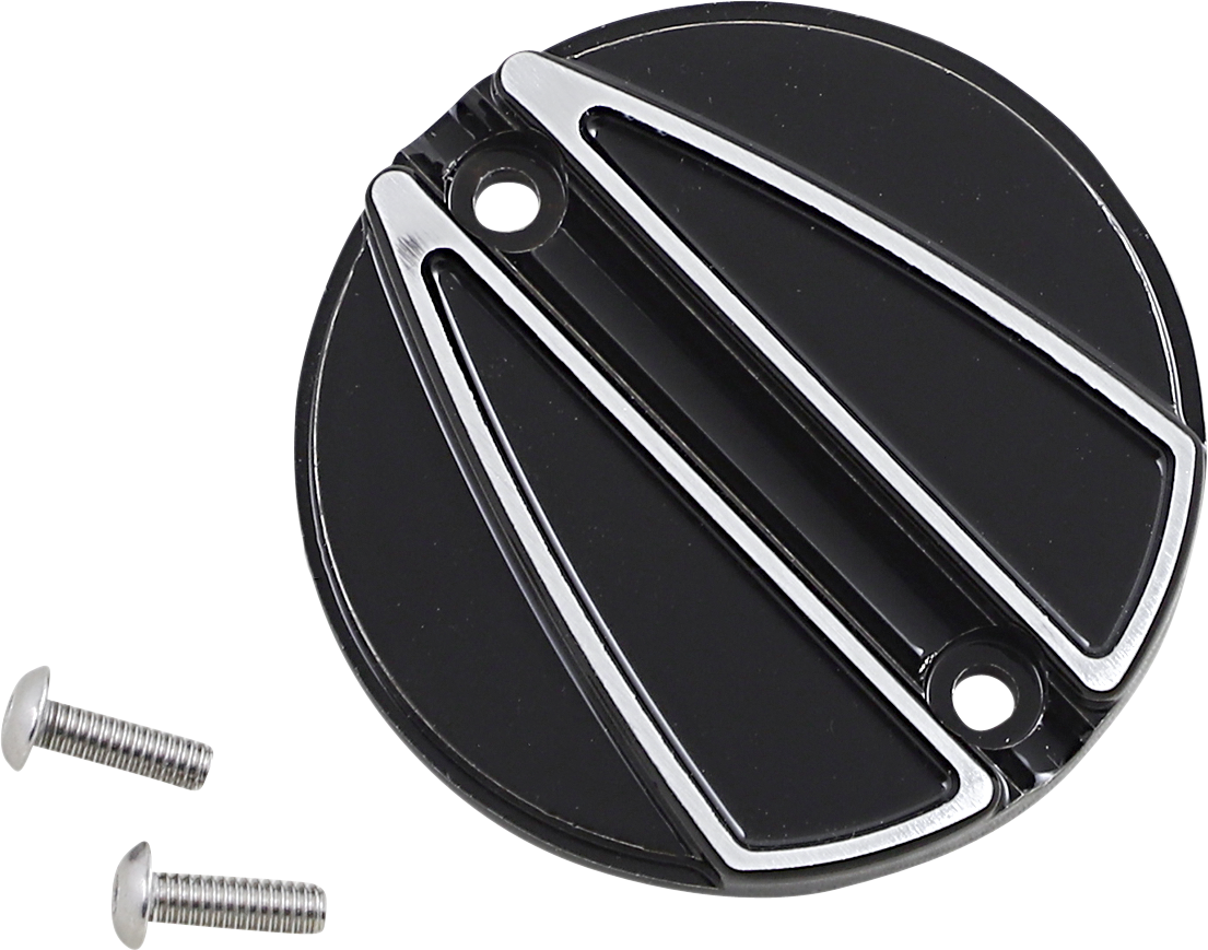 Covingtons Black M8 2 Hole Points Cover 2017-2023 Harley Softail Touring FXST
