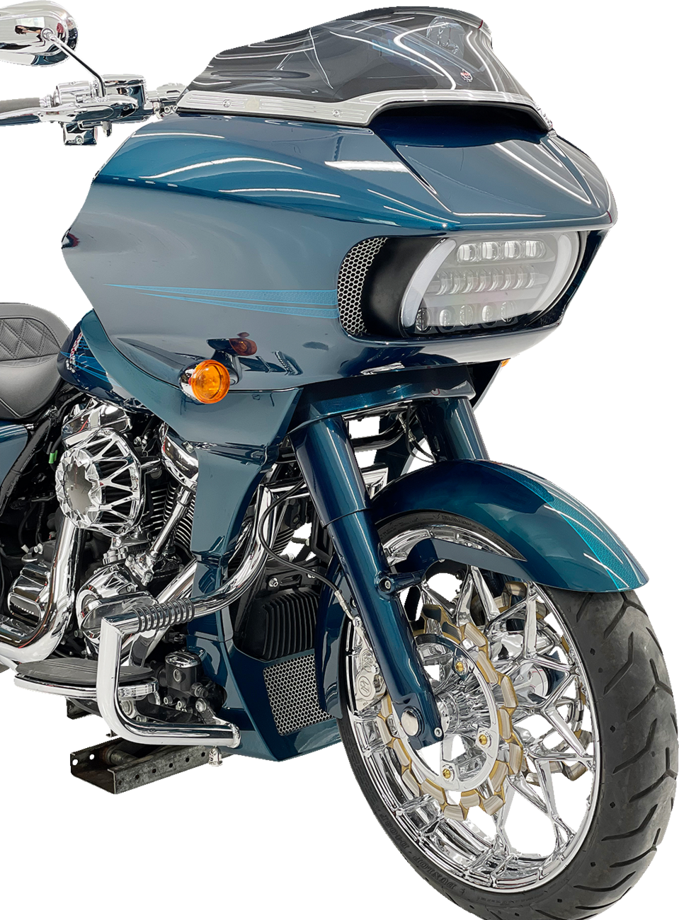 Klock Werks La Ventana 16"/17"/18"/19" Front Fender for 2014-2023 Harley Touring