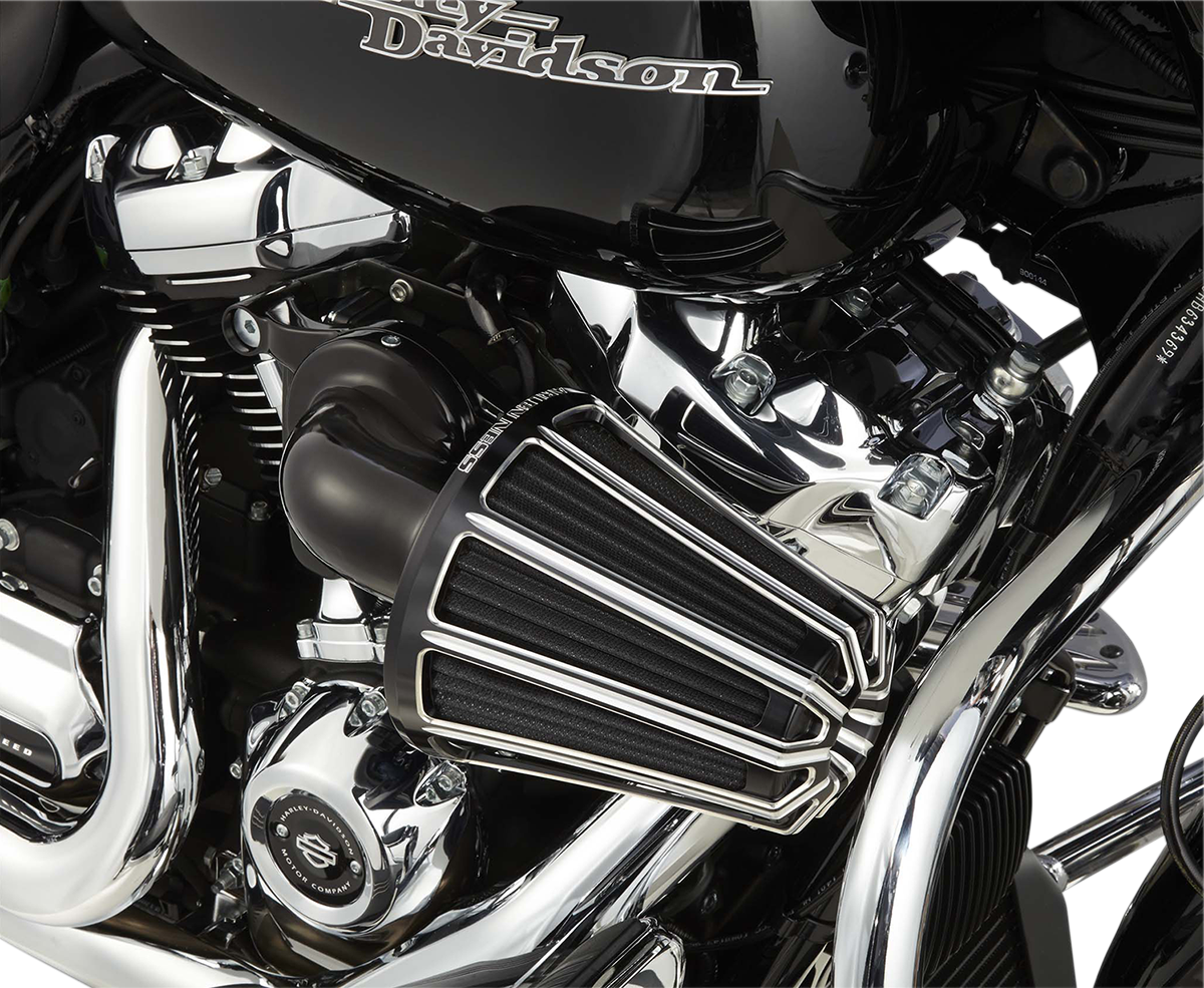 Arlen Ness Black Monster Sucker Air Cleaner Filter Kit 2017-2024 Harley Touring
