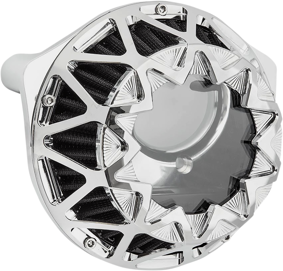 Arlen Ness Crossfire Chrome Air Cleaner Filter Kit 2008-2017 Harley Touring FLHX