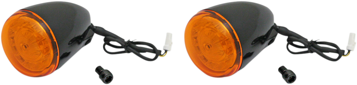 Custom Dynamics Black Probeam Turn Signal Kit 2014-2023 Indian Chief Roadmaster